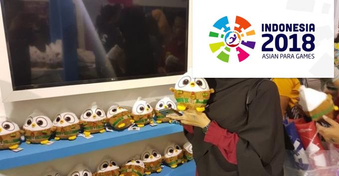 Boneka Maskot Asian Para Games 2018 Laku Keras!