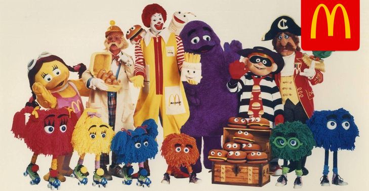 Nggak Cuma Ronald McDonald, Dulunya si Badut McD Ini Punya Banyak Teman