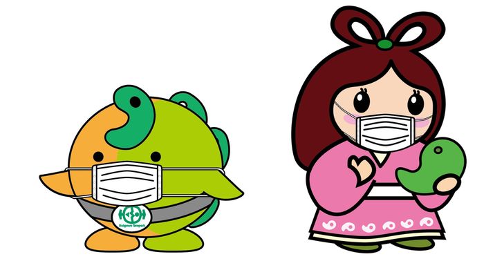 Taman Geologi Itoigawa Memanfaatkan Maskot Dalam Rangka Melawan Corona