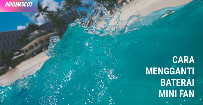 Cara Mengganti Baterai Mini Head Fan (Kipas Angin Penyejuk Kepala)